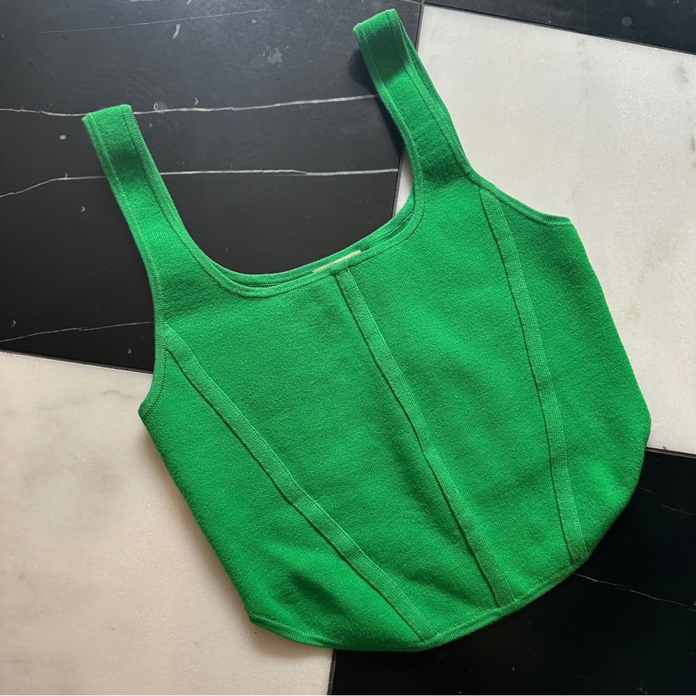 Babaton Sculpt Knit Bustier Tank - Picture 2 of 3